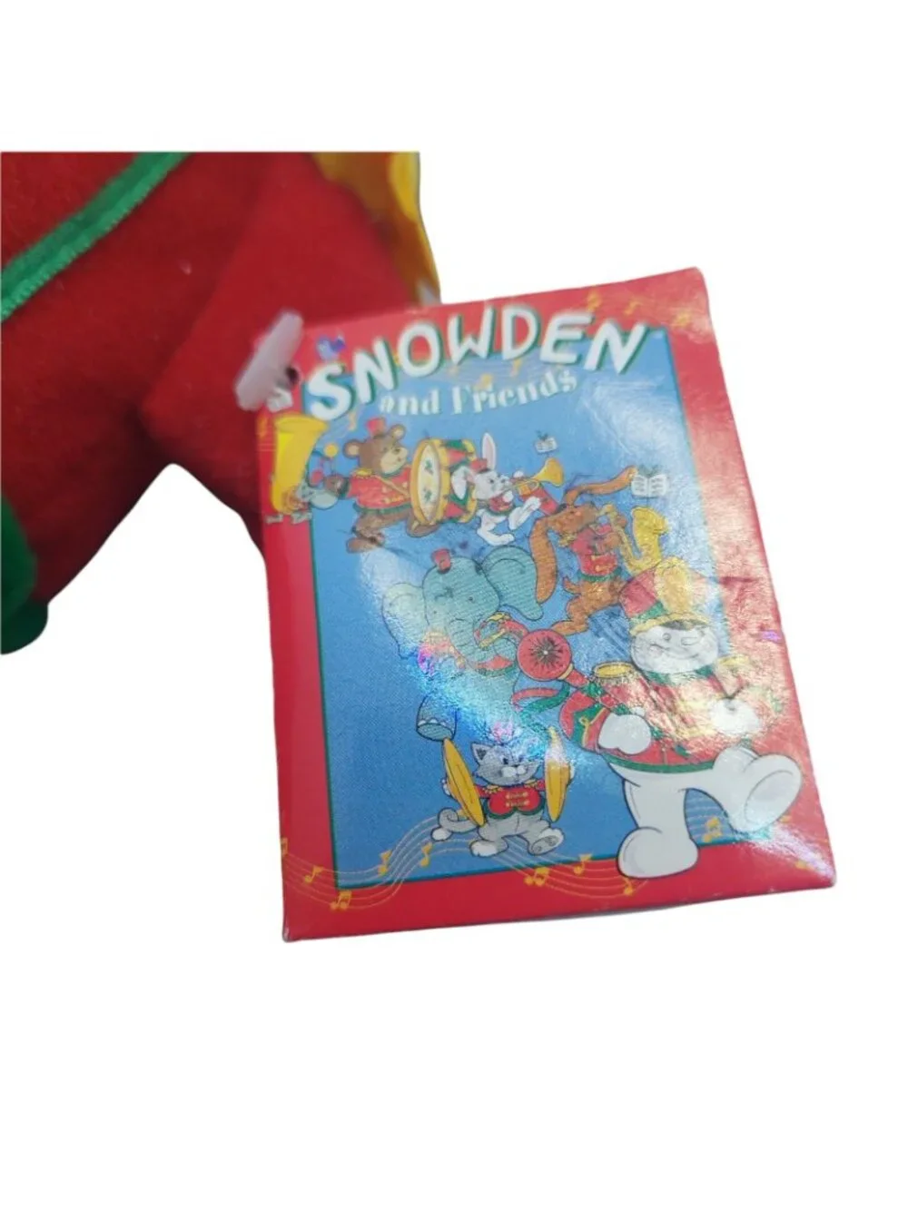 Commonwealth Snowden  Snowman Stuffed animal Marching band  1999  Plush 9